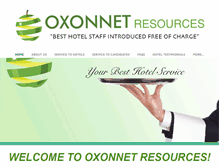 Tablet Screenshot of oxonnet.com